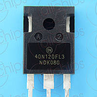 IGBT NPN 1200В 80А ONS NGTB40N120FL3WG TO247