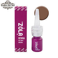 Хна для бровей ZOLA HENNA 02 LIGHT BROWN, 5г