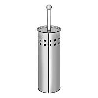 Ершик для унитаза Lidz (CRM) 121.05.01 щетка для туалета с подставкой, туалетный ершик металлический