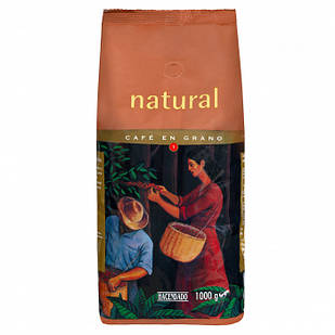 Кава в зернах Natural Hacendado Іспанія 1 кг.