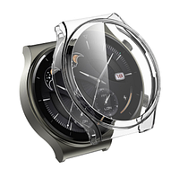 Чехол-накладка DK Silicone Face Case для Huawei Watch GT 2 Pro 46mm (clear)