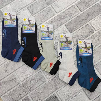 Шкарпетки дитячі короткі літо сітка асорті р.36-40 TEENAGER 30035524
