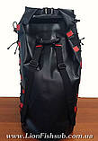 Герметична Заплічна Сумка, Баул — Рюкзак "MAXI" від виробника LionFish.sub для Ластів, Вантажів і Спорядження, фото 2