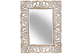 Дзеркало настінне Рим 130*101*4.5sм, дзеркало 60*90см. колір - похилий білий (MR7-527)