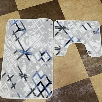 Килимок для ванної кімнати Linea Hali 80x50 / 40x50, фото 2