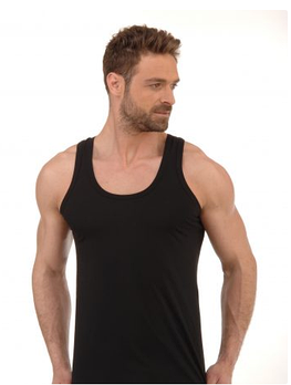 Чоловіча бавовняна майка Ezgi Туреччина (чорний) L