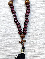 Чотки дерев’яні православні з хрестиком