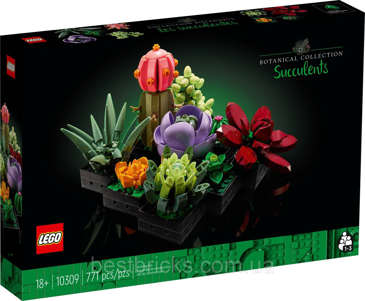 Lego Botanicals Сукуленти 10309, фото 1