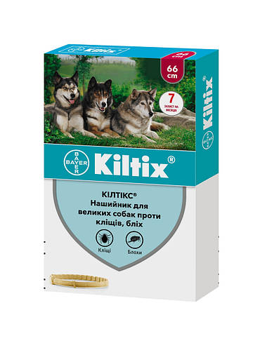 Kiltix (Килтикс) Ошейник 66 см для собак (Bayer), цена 450 грн — Prom ...