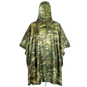 Дощовик пончо Army Raincoat Multicam