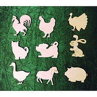 Набор фигурок из фанеры Лавка художника Домашние животные (10-41)