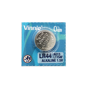 Годинникова батарейка LR 1154 / 357 / LR44 / AG13 Vinnic (1шт.)