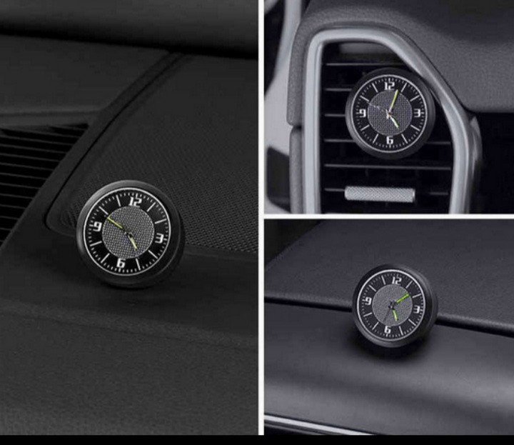 Часы в автомобиль Vehicle clock,TOYOTA хром/круглые автомобильные часы с маркой авто - фото 2 - id-p1639053663