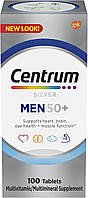 Centrum Silver Men 50+ Витамины для мужчин 50+, 100 таблеток c ликопином и лютеином GSK