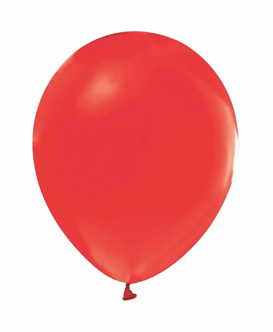 Латексна повітряна куля без малюнка Balonevi Червона пастель, 10" 25,5 см