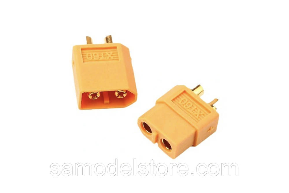Комплект роз'ємів штекер + гніздо XT60, фото 1