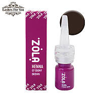 Хна для бровей ZOLA Henna 07 Ebony Brown, 5 г