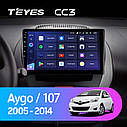 Штатная магнитола Teyes CC3 Toyota Aygo (2005-2014), фото 2