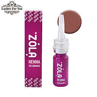 Хна для бровей ZOLA Henna 04 Caramel, 10 г