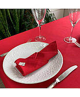 Прямоугольная Салфетка на стол Красная, 35х45 см Прованс