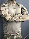 Тактичний костюм COMBAT, штани + сорочка, колір койот (бежевий) найкраща якість, Туреччина. Розмір  L, фото 7