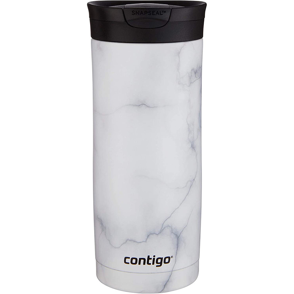 Термокухоль Contigo Huron Couture Snapseal 473 мл White Marble (2081948)
