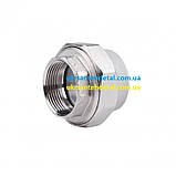 Американка 40х1-1/4 ВР KOER (Чехія) Американка із внутрішнім різьбленням Згін внутрішня різьба поліпропілен під пайку, фото 4