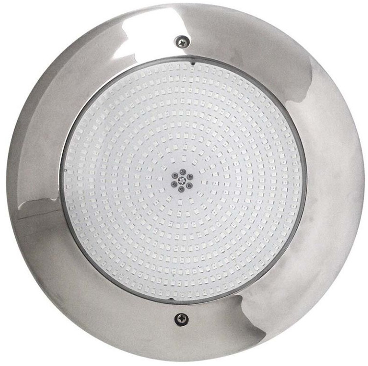 Прожектор світлодіодний до басейну Aquaviva LED001B (HT201S) 546LED (36 Вт) NW White сталевий + закладна