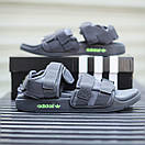 Сандалі жіночі сірі Adidas Sandals (08621), фото 3