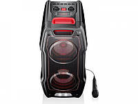 Мощная акустическая система Sharp PS-929 (180 Вт , TWS, bluetooth, подсветка, караоке )