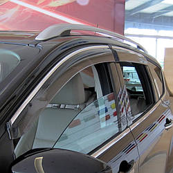 Вітровики з металевим хромомом Ford Kuga/Escape 2013+