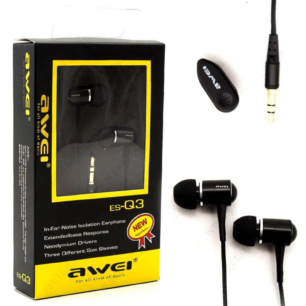 Дротові навушники Awei ES-Q3