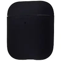 Чехол Silicone Case для Airpods 1/2 Black