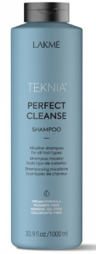 МІЦЕЛЛЯРНИЙ ШАМПУНЬ ДЛЯ ГЛИБОКОГО ОЧИЩЕННЯ ВОЛОССЯ LAKME TEKNIA PERFECT CLEANSE SHAMPOO 1000