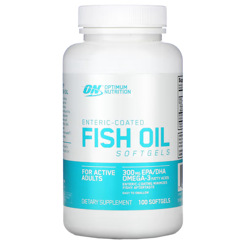 Fish Oil Enteric-Coated Optimum Nutrition 100 капсул