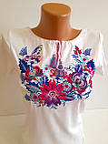 Вишита футболка трикотажна жіноча., фото 4