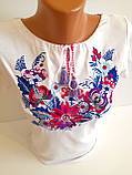 Вишита футболка трикотажна жіноча., фото 5