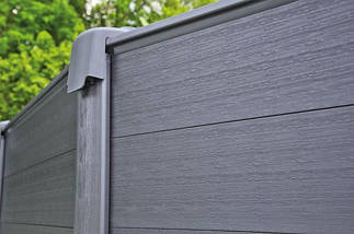 Басейн каркасний круглий (478-124см, 16805л, фільтр-насос, сходи, підстилка, тент) Intex 26384 Сірий, фото 4