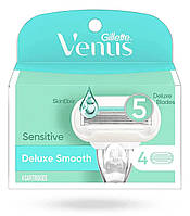 Сменные картриджи для бритья Gillette Venus Extra Smoth, женские, 4 шт