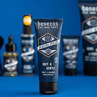 Мужской крем для бритья Benecos For Men Only Shaving Cream (75 ml)