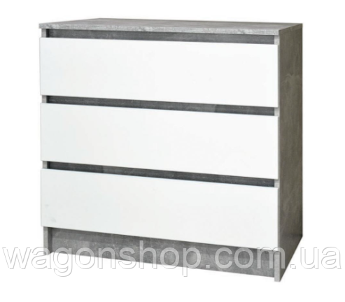 Комод 80/3Ш Індастріал CM Світ Меблів, фото 1
