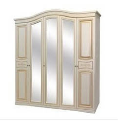 Шафа 5Д Ніколь Патина Світ Меблів