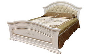 Кротати 160 з м'якою спинкою Ніколь Патіна Світт Меблів Світ Меблів