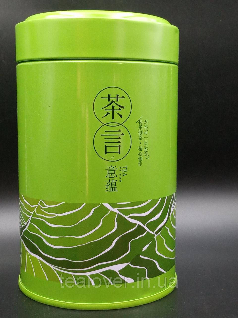 Китайский Зеленый Чай "Хуан Шань Мао Фэн, в Жестяной Банке 90 Грамм ...