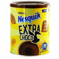 Какао Напиток Растворимый Экстра Шоколадный Nesquik Nestle Extra Choco Несквик Нестле 390 г Италия