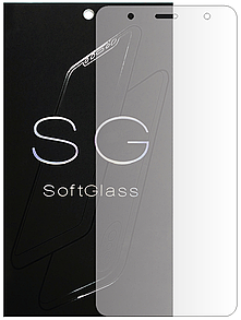 Бронеплівка для Poptel P10 на екран зносостійка поліуретанова SoftGlass