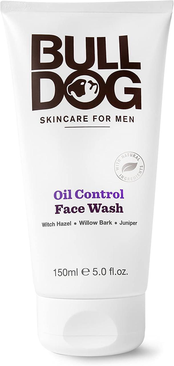 Чоловічий гель для вмивання та глибокого очищення шкіри Bulldog Skincare Oil Control Face Wash 150 мл