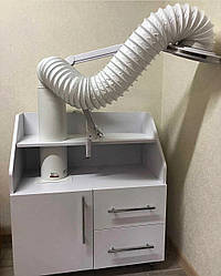 Потужна витяжка для педикюру мобільна манікюрна UNIVERSAL витяжка для манікюру професійна педикюрна