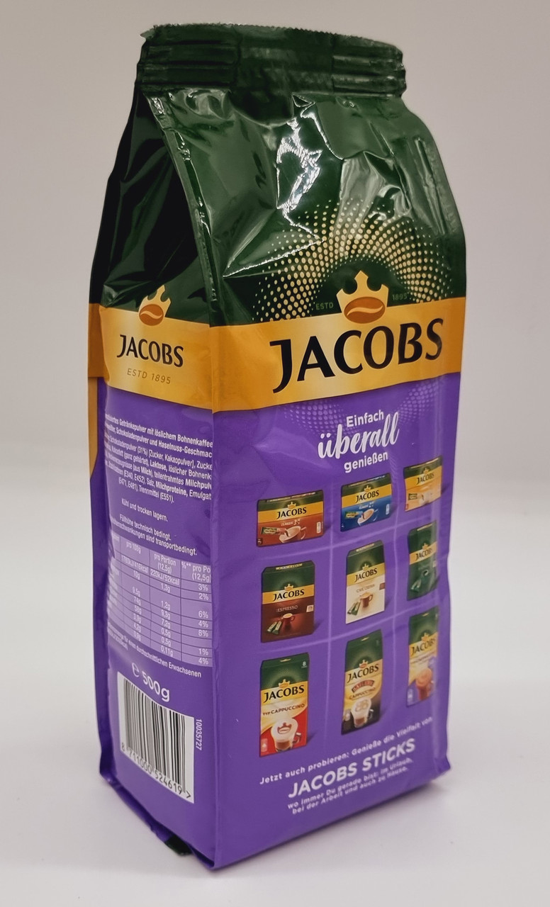 Купити Капучино Jacobs-Milka Choco Nuss Якобс-Мілка шоколад-горіх 500г ...