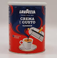 Кофе молотый "Lavazza Crema e Gusto" Ж/Б 250 грамм Италия 30/70